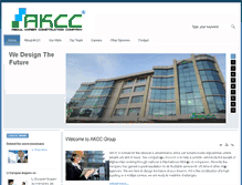 Tablet Screenshot of akccgroup.com